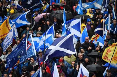 Возросло число сторонников независимости Шотландии