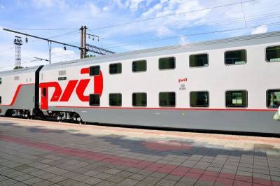 Новый двухэтажный поезд свяжет Москву и Смоленск