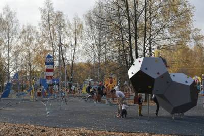 Парк «Добросельский» во Владимире уже стал местом притяжения горожан