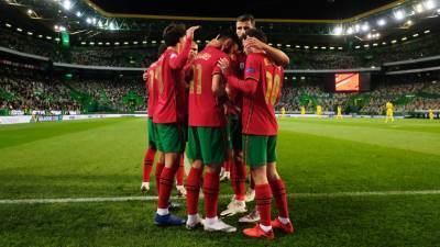 Португалия без Роналду разгромила Швецию в Лиге наций УЕФА