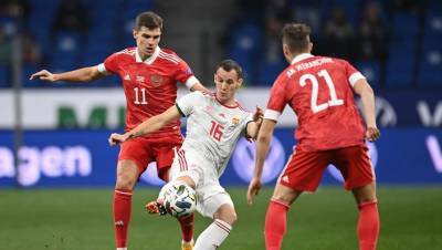 Сборная России впервые потеряла очки в матчах с Венгрией