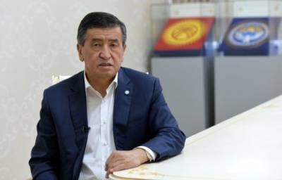 Президент Киргизии заявил, что пока не готов покинуть свой пост
