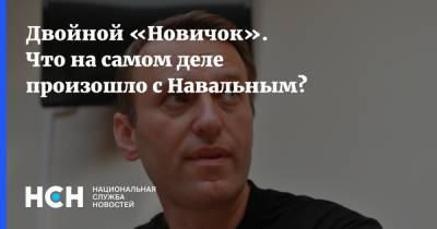 Двойной «Новичок». Что на самом деле произошло с Навальным?