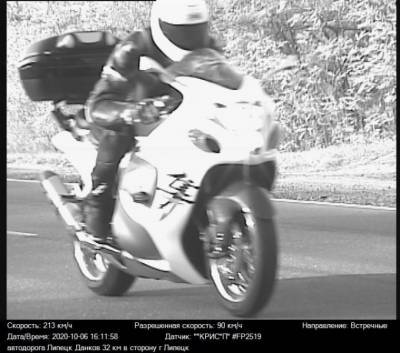 Как "Боинги": липецкие мотоциклисты гоняют со скоростью 200 км в час