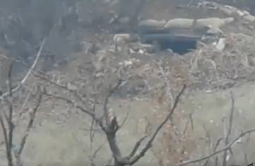 Появилось видео работы российского снайпера на Донбассе