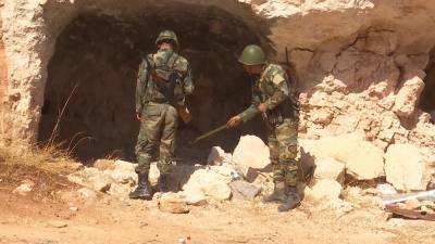 Военные России и Сирии уничтожили бывший командный пункт боевиков