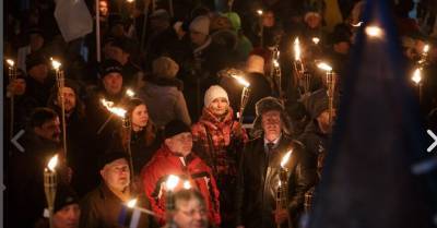 Несмотря на распространение Covid-19, Нацблок призывает людей собраться на факельное шествие