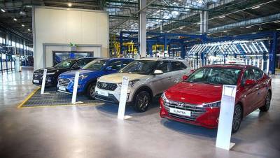 Аскар Мамин дал старт производству автомобилей на новом заводе Hyundai в Алматы
