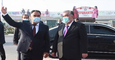 Президент открыл в Б.Гафурове ТЦ «Сугдиен» и вручил подарки 150 детям-сиротам