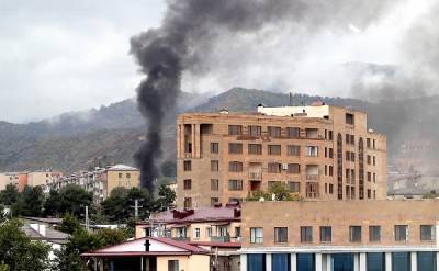 Карабахская столица вновь подверглась ракетному удару