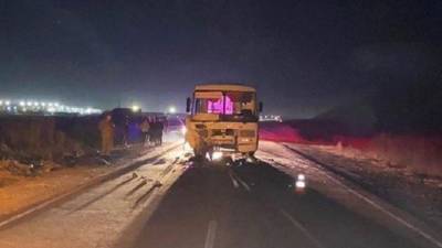 Два человека погибли в ДТП с автобусом в Республике Тыва