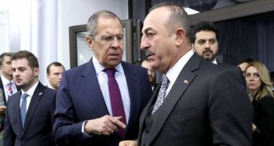 Лавров и Чавушоглу снова обсудили ситуацию в зоне карабахского конфликта