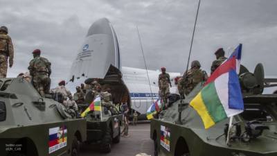 Самолет "Руслан" привез в ЦАР военный и гуманитарный груз из РФ