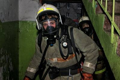 Сегодня вечером в пожаре в Промышленном районе Смоленска погиб человек