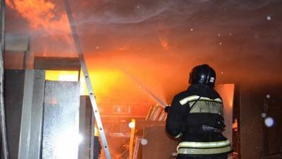 В Красноярском крае возник пожар в психоневрологическом диспансере