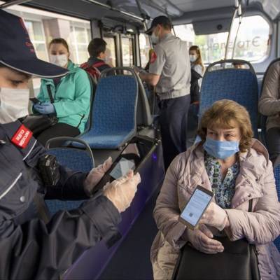 Пассажиров не пустят в транспорт Москвы без маски и перчаток