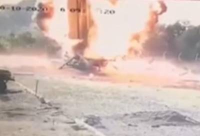 Момент уничтожения российской С-300 в Армении попал на видео