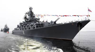 Крейсер "Варяг" отразил воздушную атаку в заливе Петра Великого