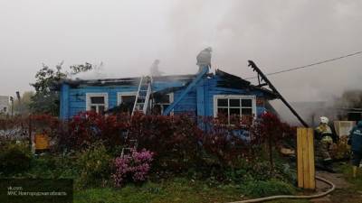Спасатели тушат четыре жилых дома под Иркутском
