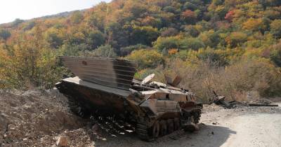 МО Армении заявило о продолжении упорных боев на севере Карабаха