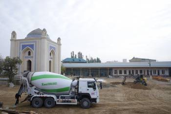 В Наманганской области строят не имеющую аналогов в стране мечеть. Она будет вмещать 15 тысяч человек, а главный зал – 4,5 тысячи