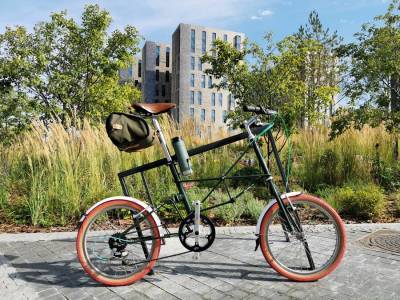 Две велодорожки проложат на набережной Марка Шагала