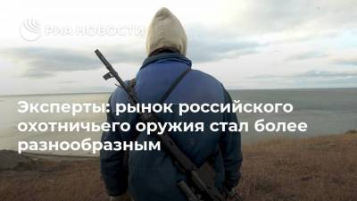 Эксперты: рынок российского охотничьего оружия стал более разнообразным