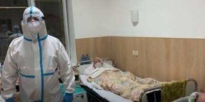 В Киеве шестая больница переполнена из-за коронавируса — видео