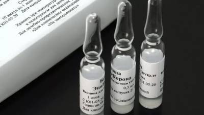 Первая партия вакцины «ЭпиВакКорона» прошла контроль Росздравнадзора