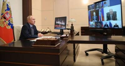 Путин обсудил с членами Совета безопасности ситуацию в Нагорном Карабахе