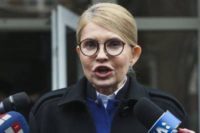 Тимошенко высказала мнение, что всеукраинский опрос заказали наркокартели