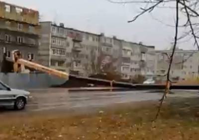 При падении строительного крана в Скопине никто не пострадал - ya62.ru - Россия - Рязанская обл.