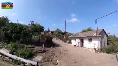 Минобороны Азербайджана показало кадры из освобожденных сел Ходжавендского района