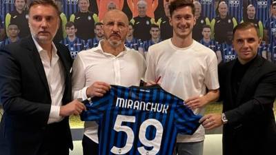 Миранчук войдет в заявку "Аталанты" на матч с "Наполи"