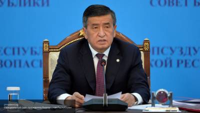 Жээнбеков: железная дорога из Китая нужна Киргизии как воздух