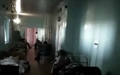 На Харьковщине пациенты лежат в коридорах