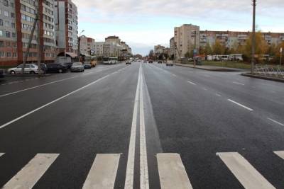 Улицу Рокоссовского в Пскове отремонтировали за 32 млн