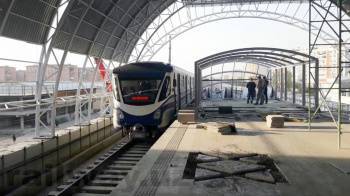 Состоялся тестовый запуск поезда на Сергелийской линии метро