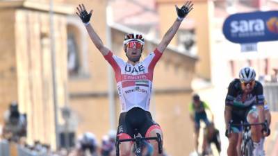 Улисси оказался победителем очередного этапа "Джиро д'Италия"