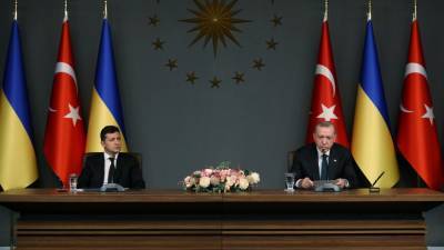 Зеленский поблагодарил Эрдогана за поддержку проекта «деоккупации» Крыма