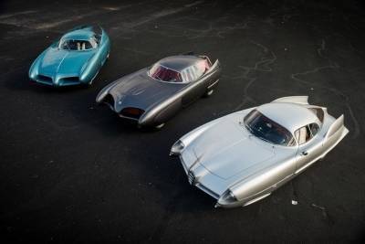 Футуристические автомобили 50-х годов выставили на аукцион