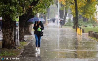 Сегодня Украину накроют дожди