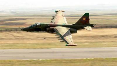 В Баку заявили об уничтожении Су-25 ВС Армении