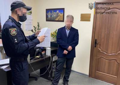 На Луганщине на крупной взятке погорел первый заместитель мэра