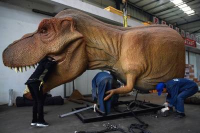 В Подольском зоопарке ожидают приезда китайских динозавров