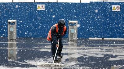 ГУ МЧС по Москве распространило экстренное предупреждение о мокром снеге