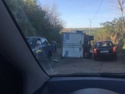 Пьяный водитель ГАЗель устроил ДТП с перевертыванием в Запорожье