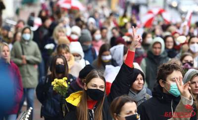 В Минске прошёл очередной женский марш — фото