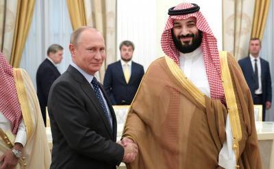 Путин обсудил с наследным принцем Саудовской Аравии нефть и коронавирус