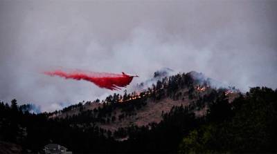 Площадь крупнейшего в истории штата Колорадо пожара превысила 800 кв.км